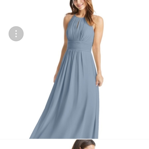 Azazie Dresses & Skirts - Azazie dusty blue Bonnie dress Azazie Dresses & Skirts - Azazie dusty blue Bonnie dress